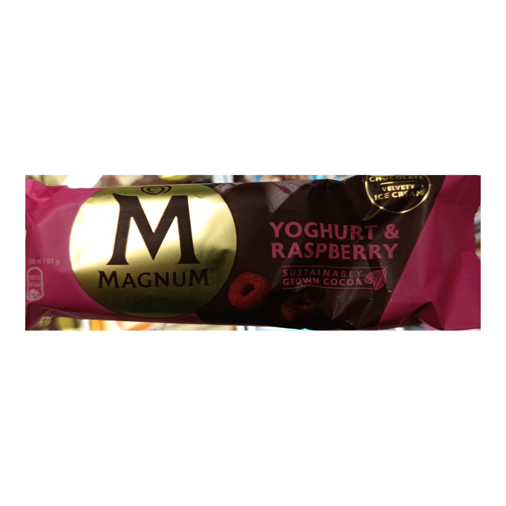 Langnese Magnum Yoghurt & Raspberry 100ml