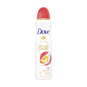 Dove Advanced Care Antitranspirant Spray go fresh Pfirsich- und weiße Blütenduft 150ml
