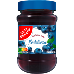 GUT&GÜNSTIG Konfitüre Heidelbeere 450g