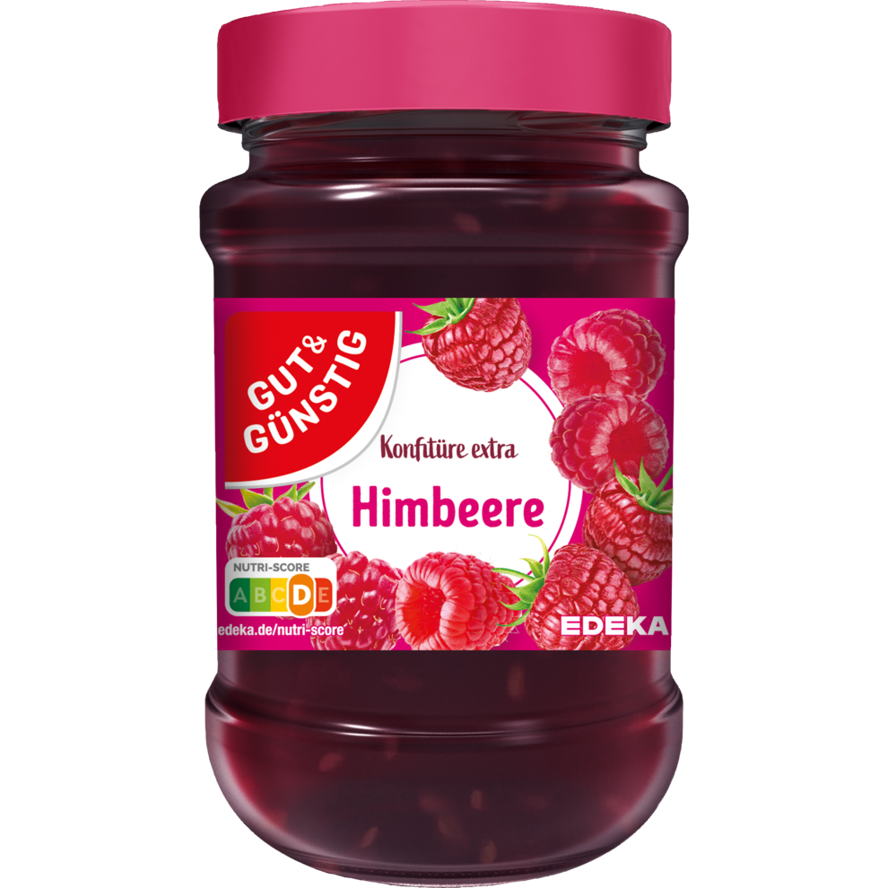 GUT&GÜNSTIG Konfitüre extra Himbeere 450g