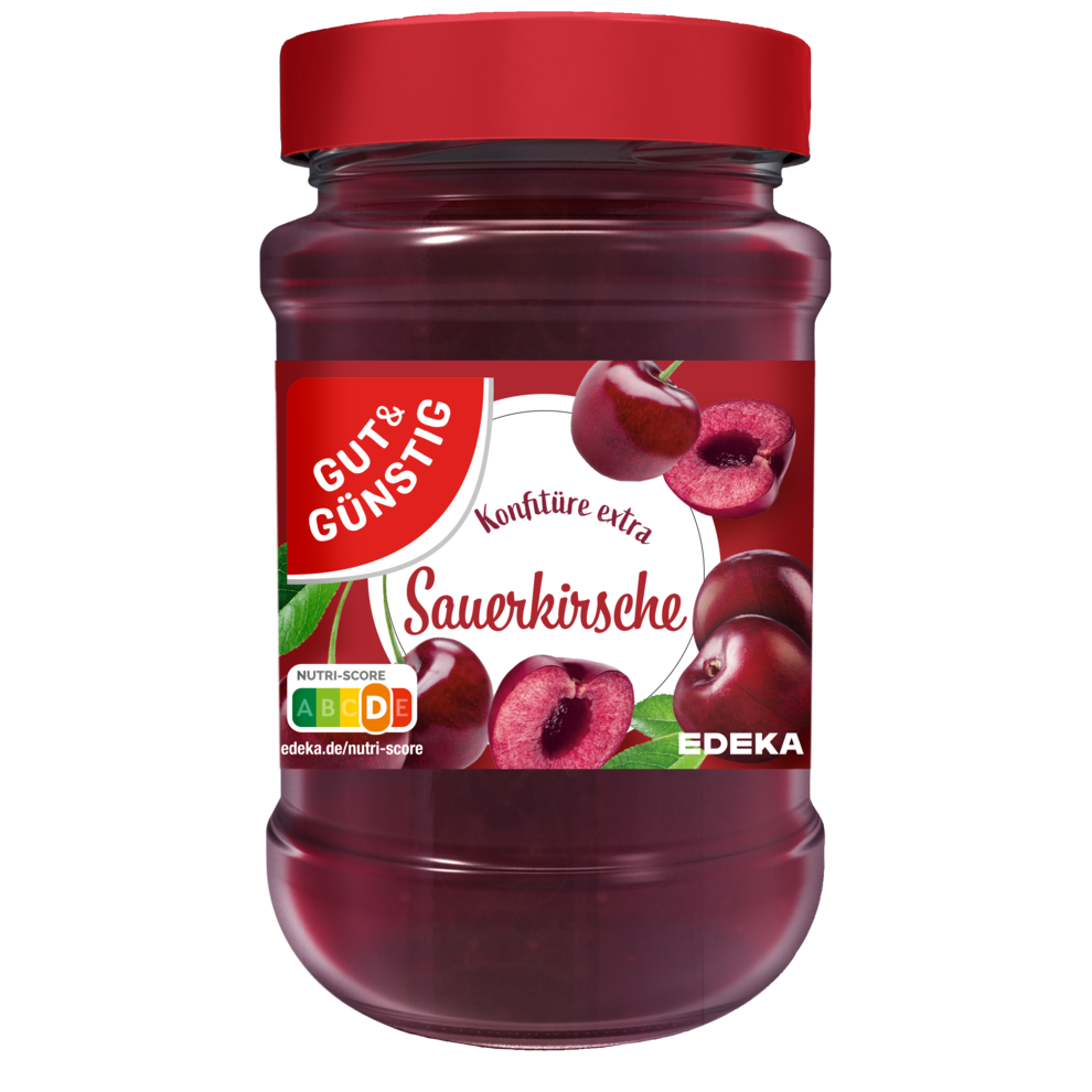 GUT&GÜNSTIG Konfitüre Sauerkirsche 450g