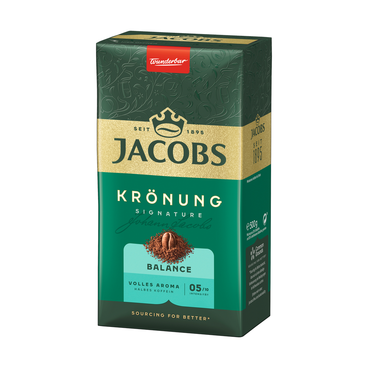 Jacobs Krönung Kaffee Balance gemahlen 500g