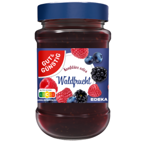 GUT&GÜNSTIG Konfitüre Waldfrucht 450g