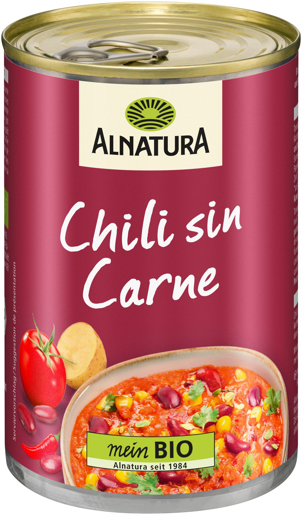 Bio Alnatura Chili Sin Carne 400g