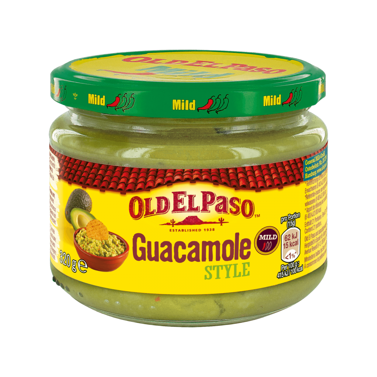 Old El Paso Salsa-Dip Guacamole 320g
