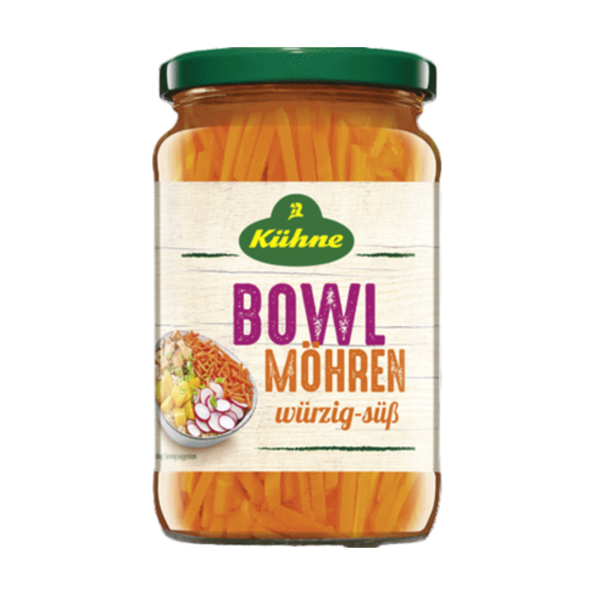 Kühne Bowl Möhren 330g