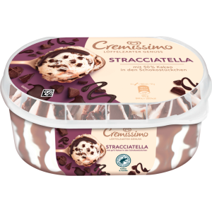 Langnese Cremissimo Stracciatella Eis 825ml