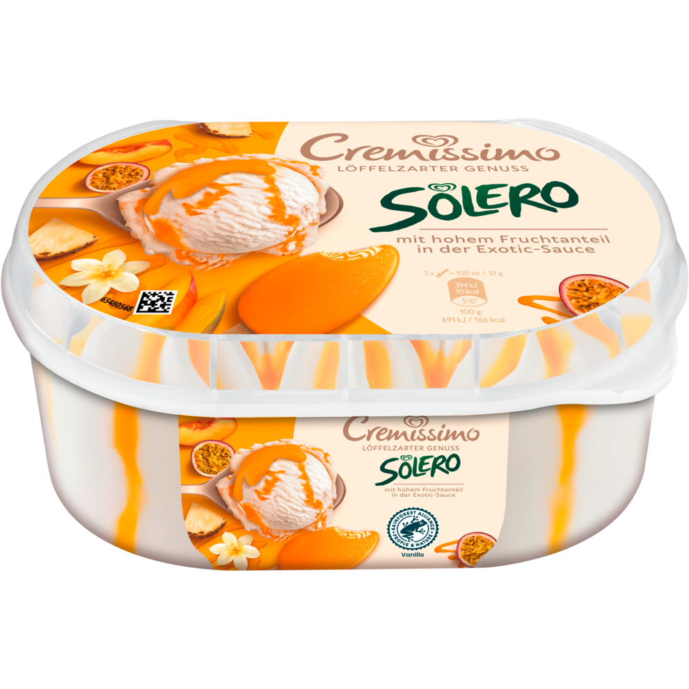 Langnese Cremissimo Solero Exotic Eis 825ml