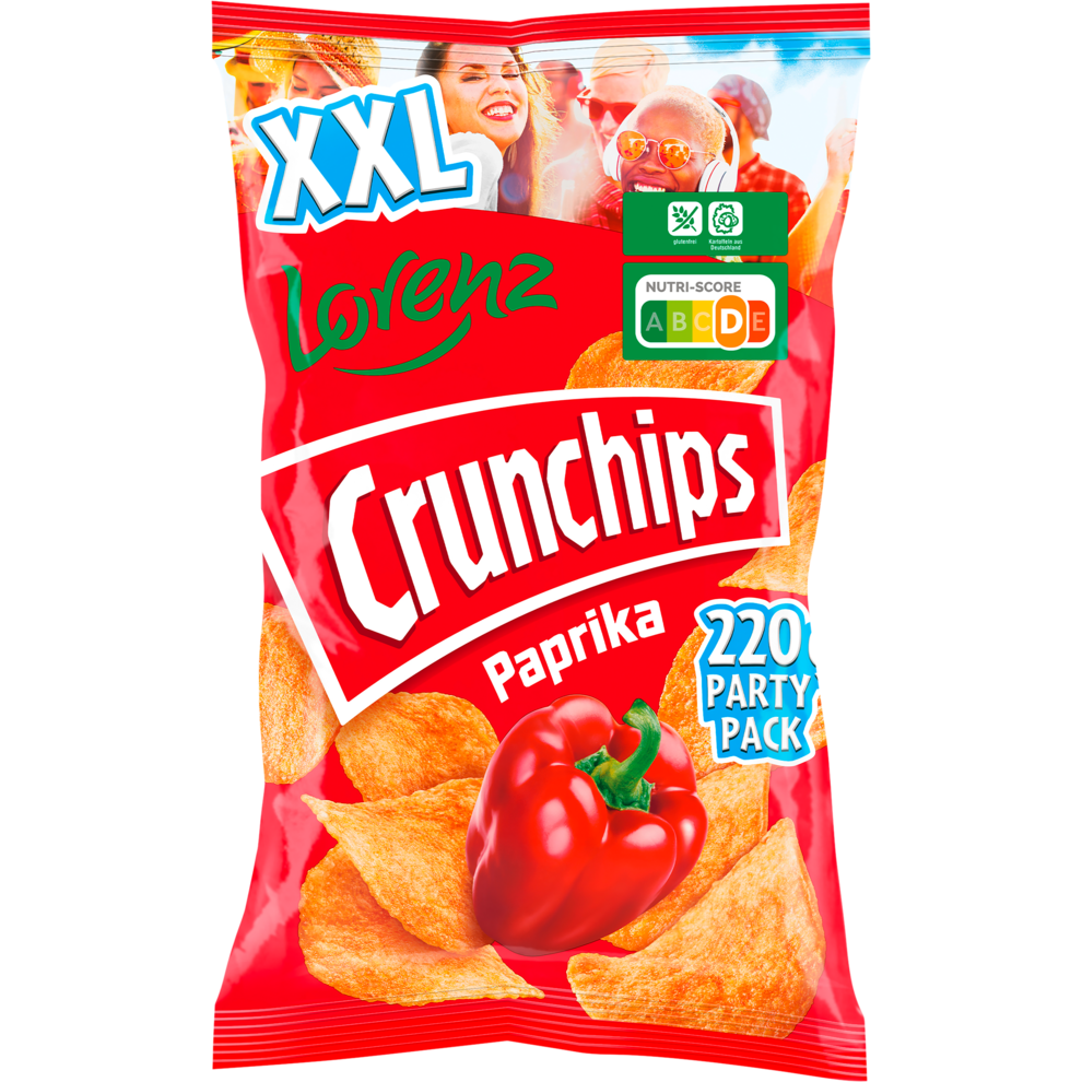 Crunchips Паприка XXL 220g