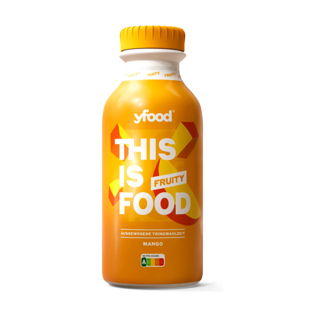 yfood Trinkmahlzeit Fruity Mango 0,5l DPG