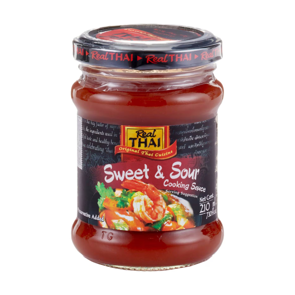 Real Thai süß-sauer Sauce 210ml