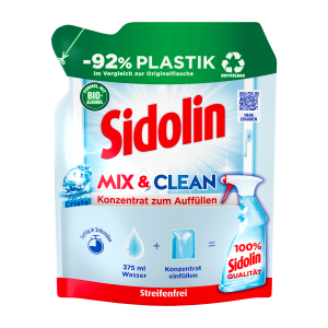 Sidolin Mix&Clean Cristal Nachfüllbeutel 125ml