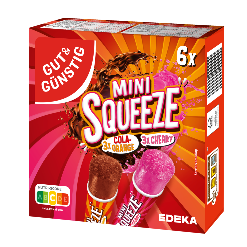 GUT&GÜNSTIG Mini Squeeze 6x70ml