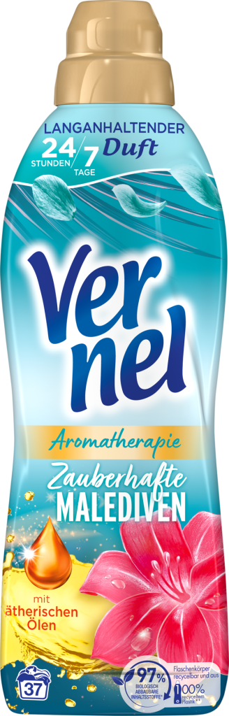 Vernel Weichspüler Aromatherapie Zauberhafte Malediven 37WL 814ml
