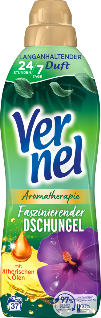 Vernel Weichspüler Aromatherapie Faszinierender Dschungel 37WL 814ml