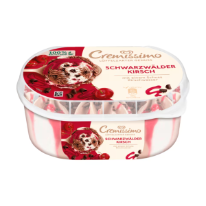 Langnese Cremissimo Schwarzwälder Kirsch Eis 825ml