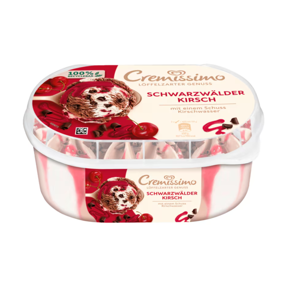 Langnese Cremissimo Schwarzwälder Kirsch Eis 825ml