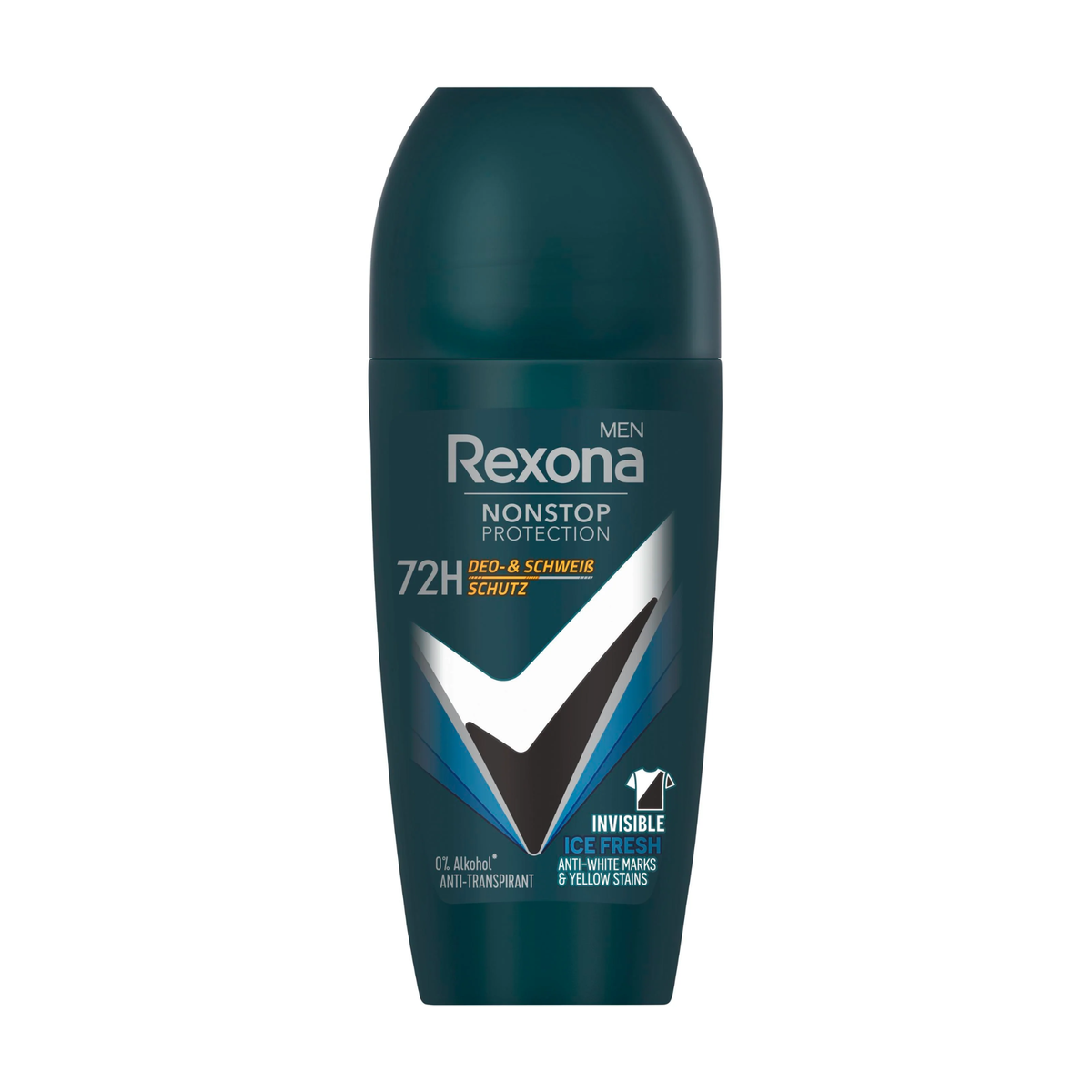 Rexona Men Nonstop Protection Roll-On Anti-Transpirant Invisible Ice 50ml