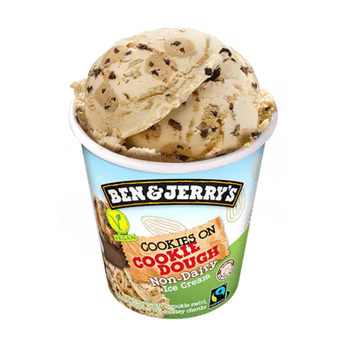 Ben&Jerrys Non-Dairy Cookies on Cookie Dough 465ml