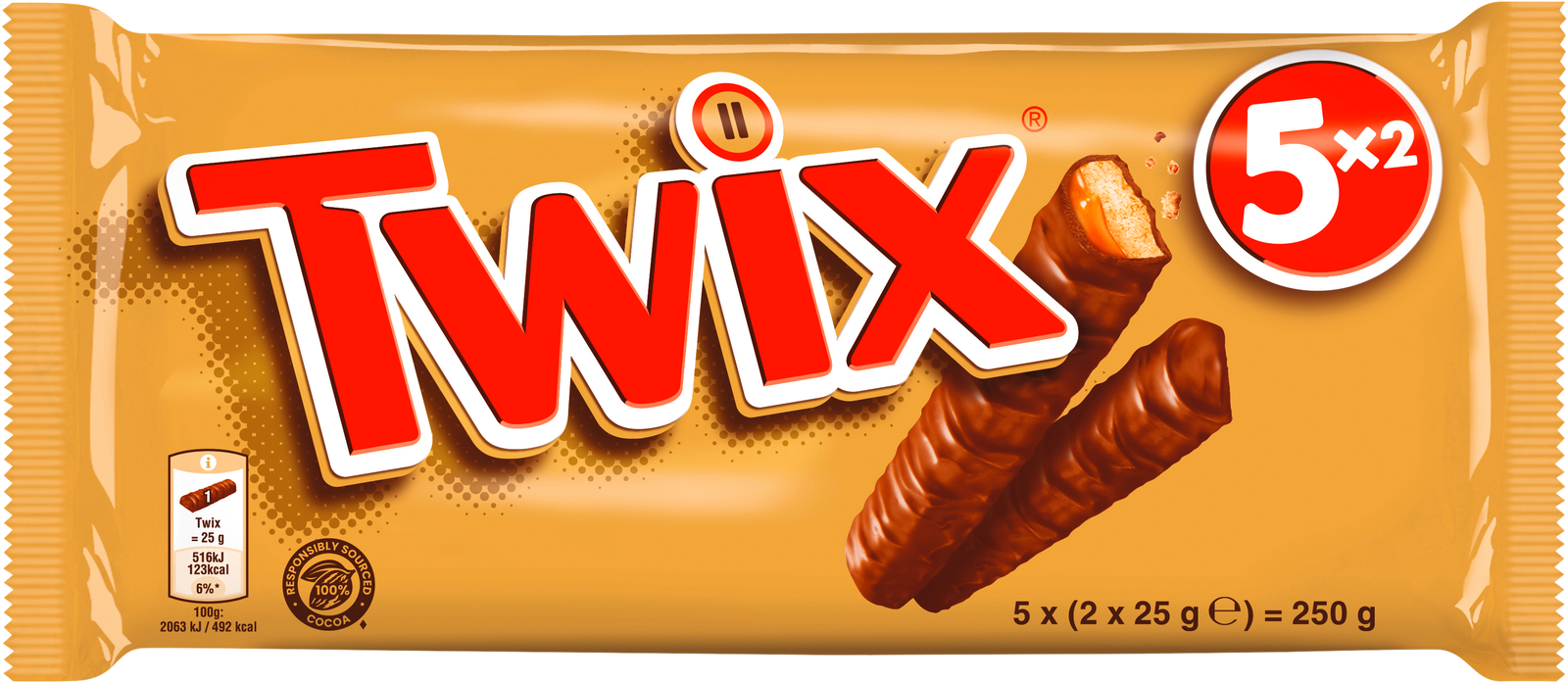 Twix 5x50g