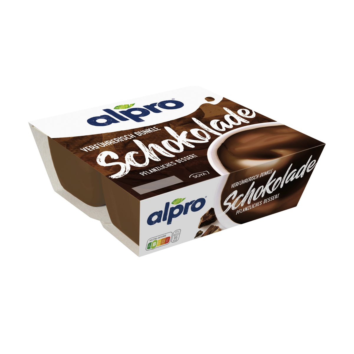 Alpro Soya H-Dessert Dunkle Schokolade 4x125g