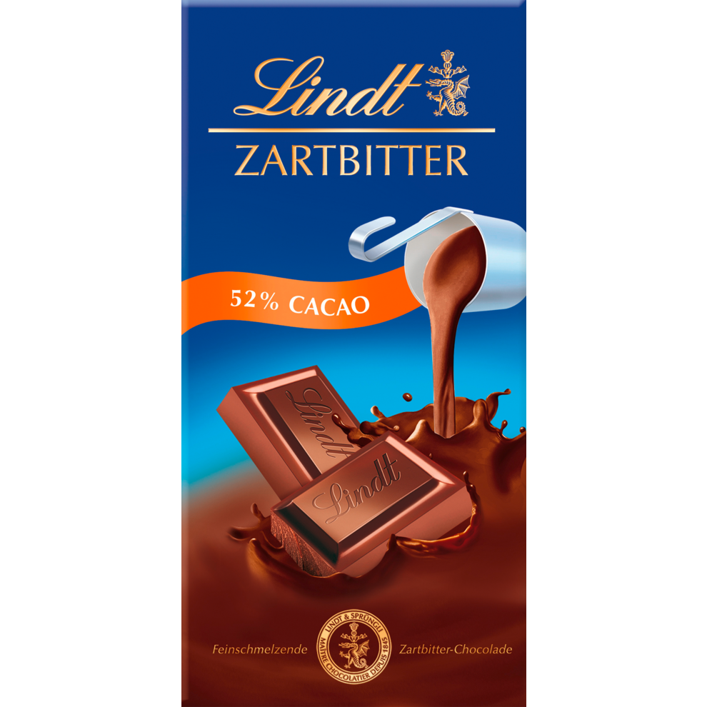 Lindt Плитка горький 100g