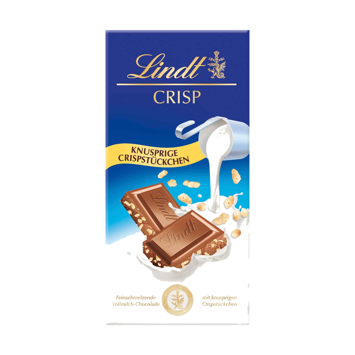 Lindt Tafel Vollmilch Crisp 100g