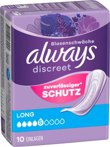 Always Discreet Inkontinenz Long 10ST