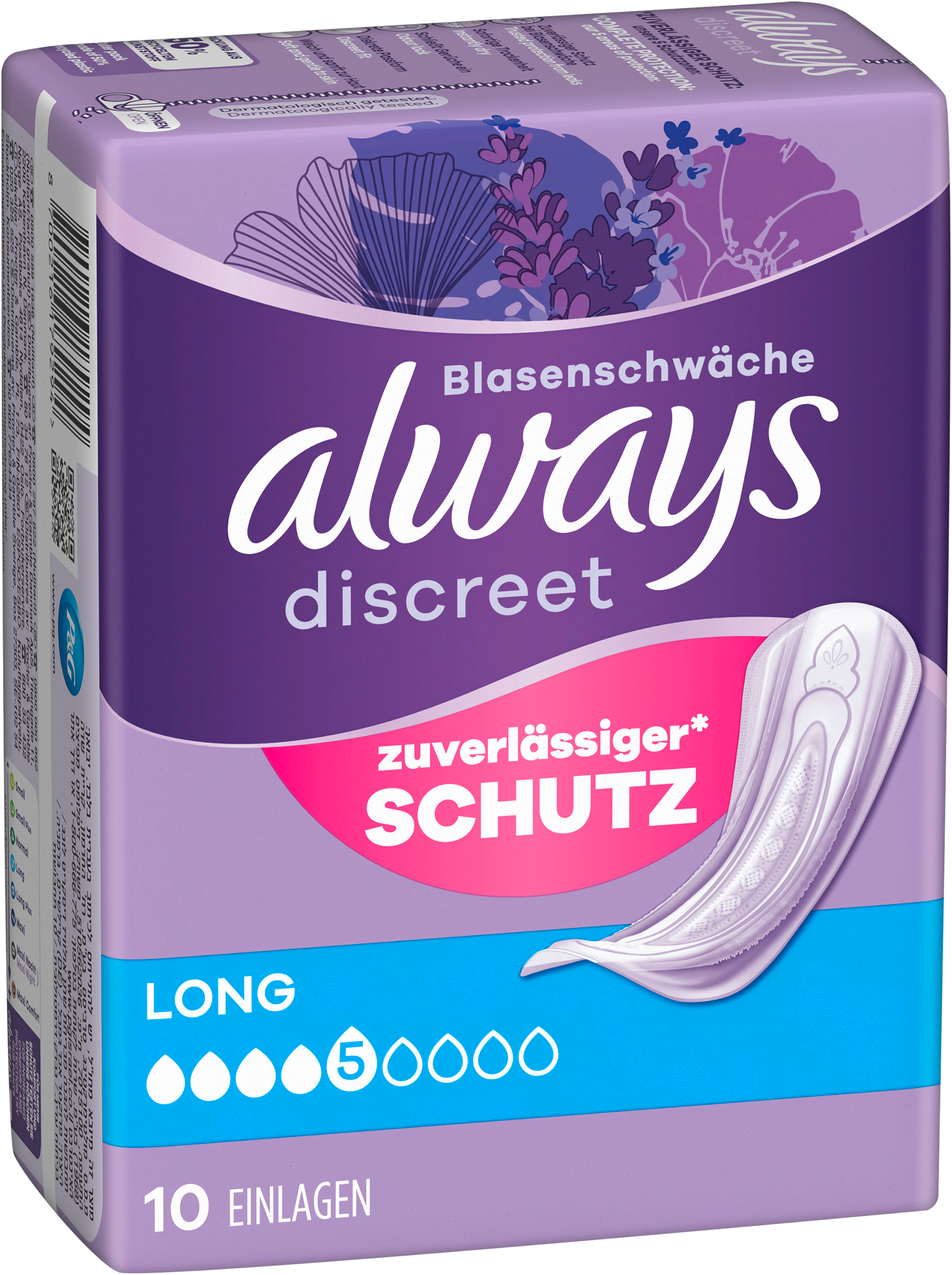 Always Discreet Inkontinenz Long 10ST