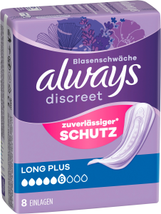 Always Discreet Inkontinenz Long Plus 8ST