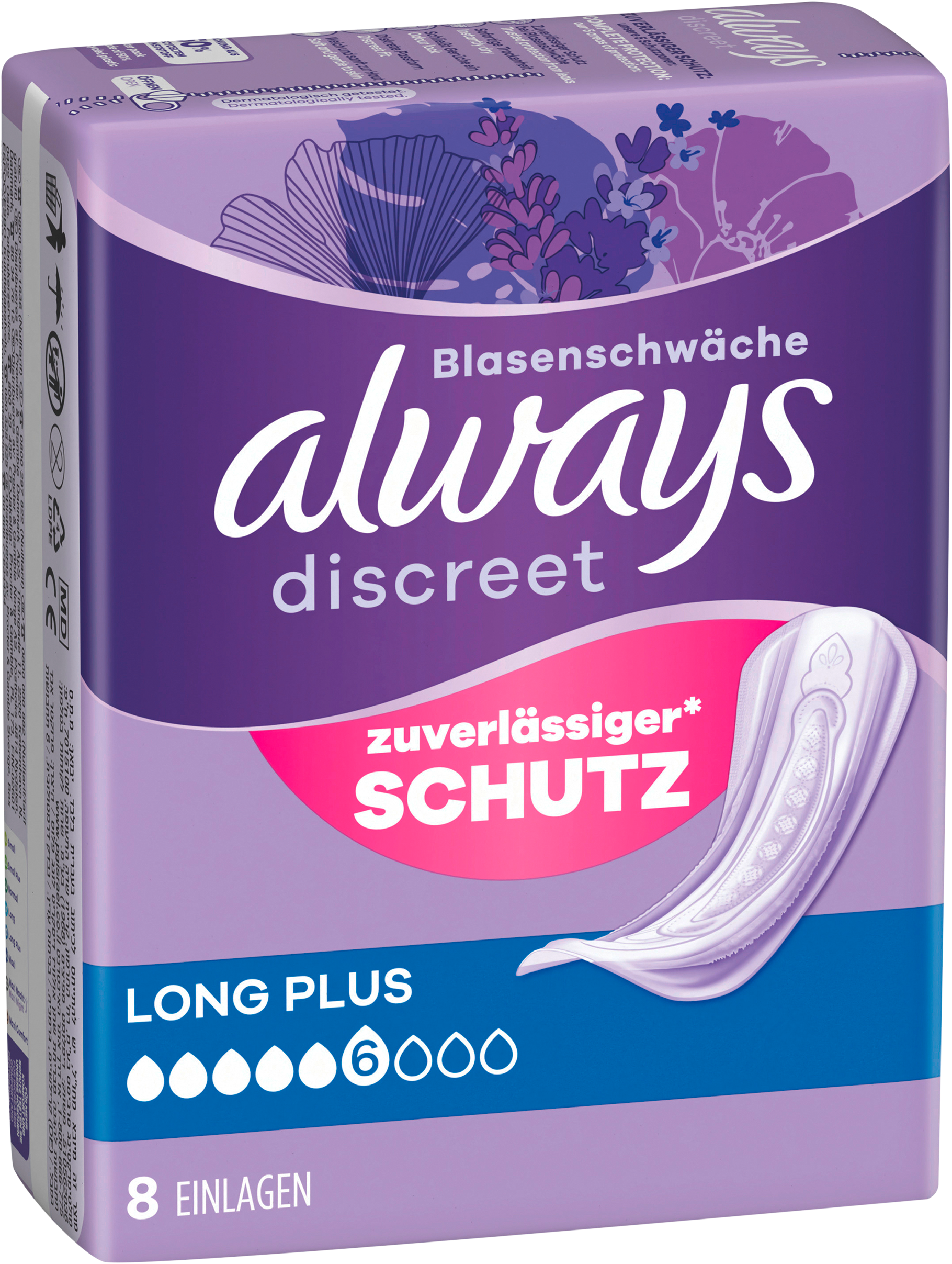 Always Discreet Inkontinenz Long Plus 8ST