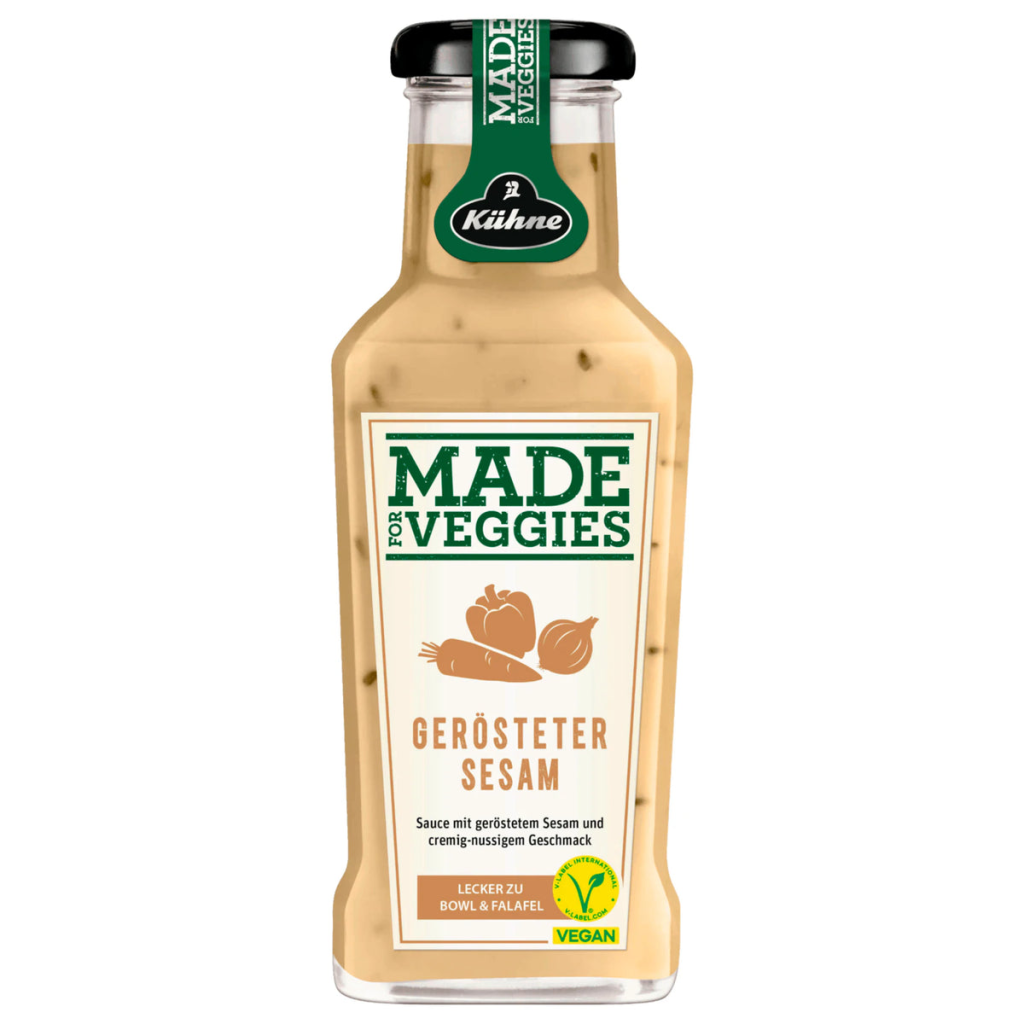 Kühne Würzsauce Made for Veggie Gerösteter Sesam 235ml