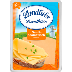 Landliebe Aufschnittkäse Gouda 48% Vollfettstufe 150g