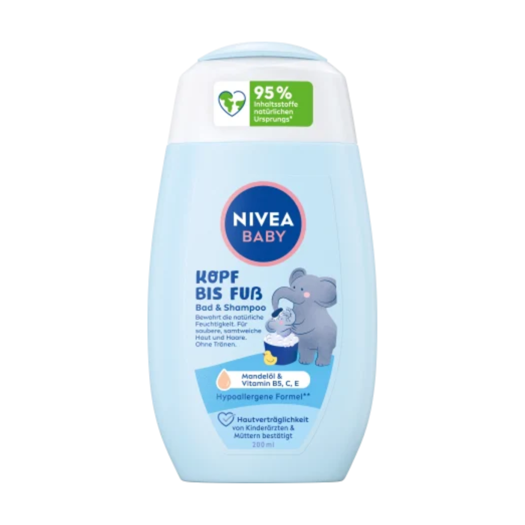 Nivea Baby Kopf bis Fuß Bad & Shampoo 200ml