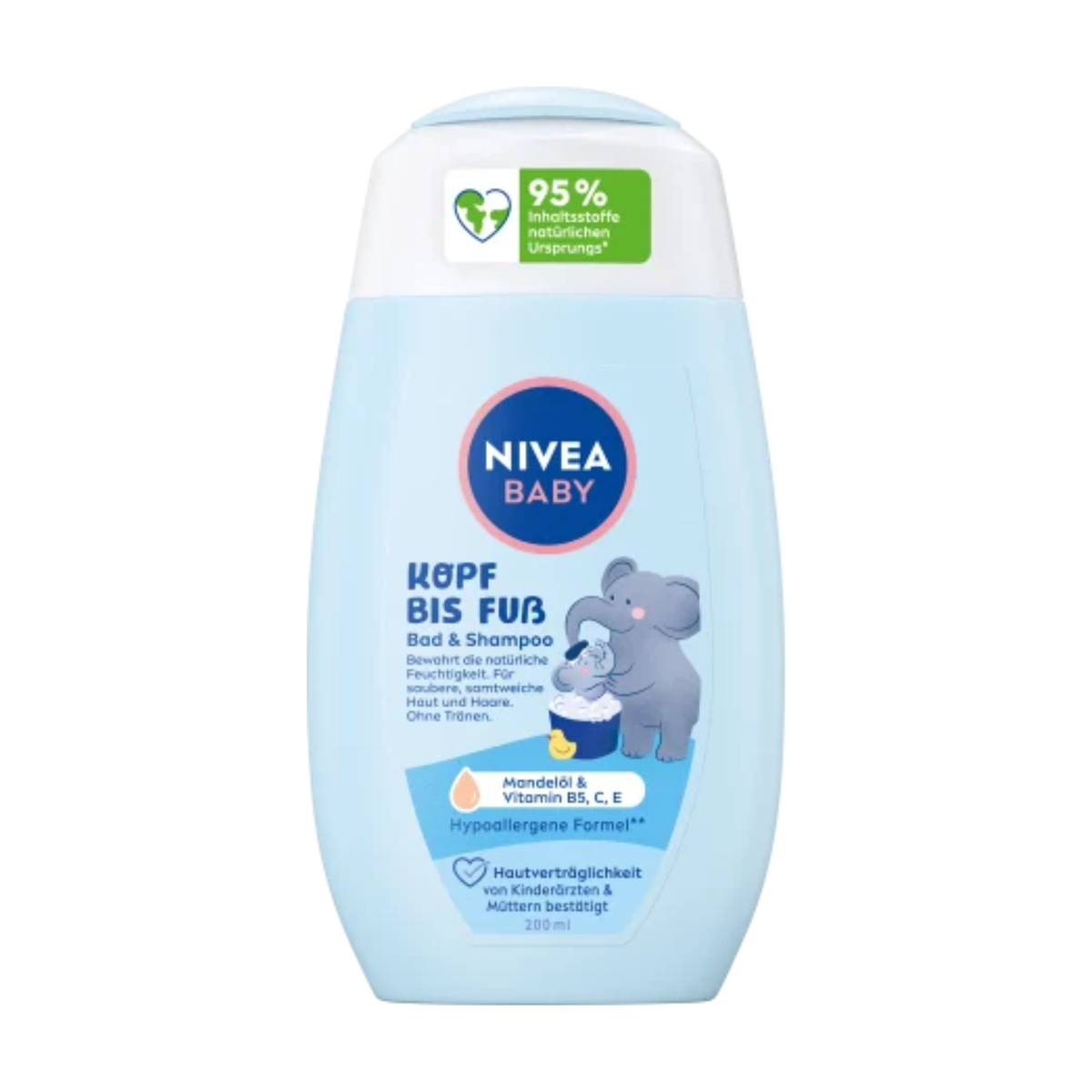Nivea Baby Kopf bis Fuß Bad & Shampoo 200ml