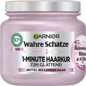 Garnier Wahre Schätze Reiswasser Ritual 1-Minute Haarkur 340ml