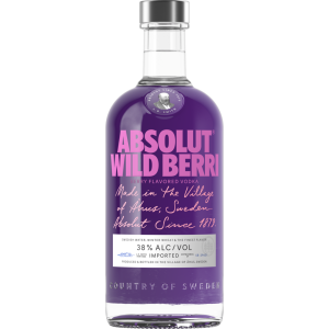 Absolut Vodka Wild Berri 38% 0,7l