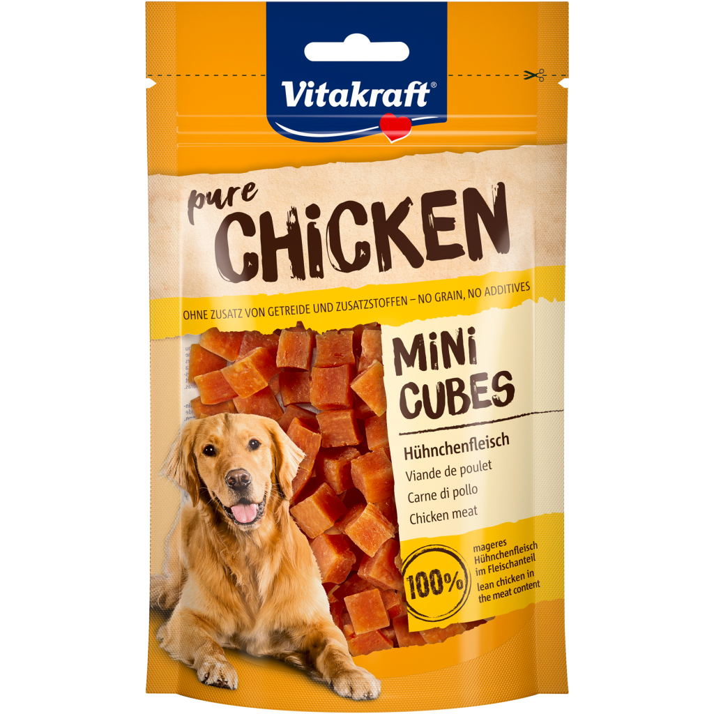 Vitakraft Chicken Mini Cubes 80g