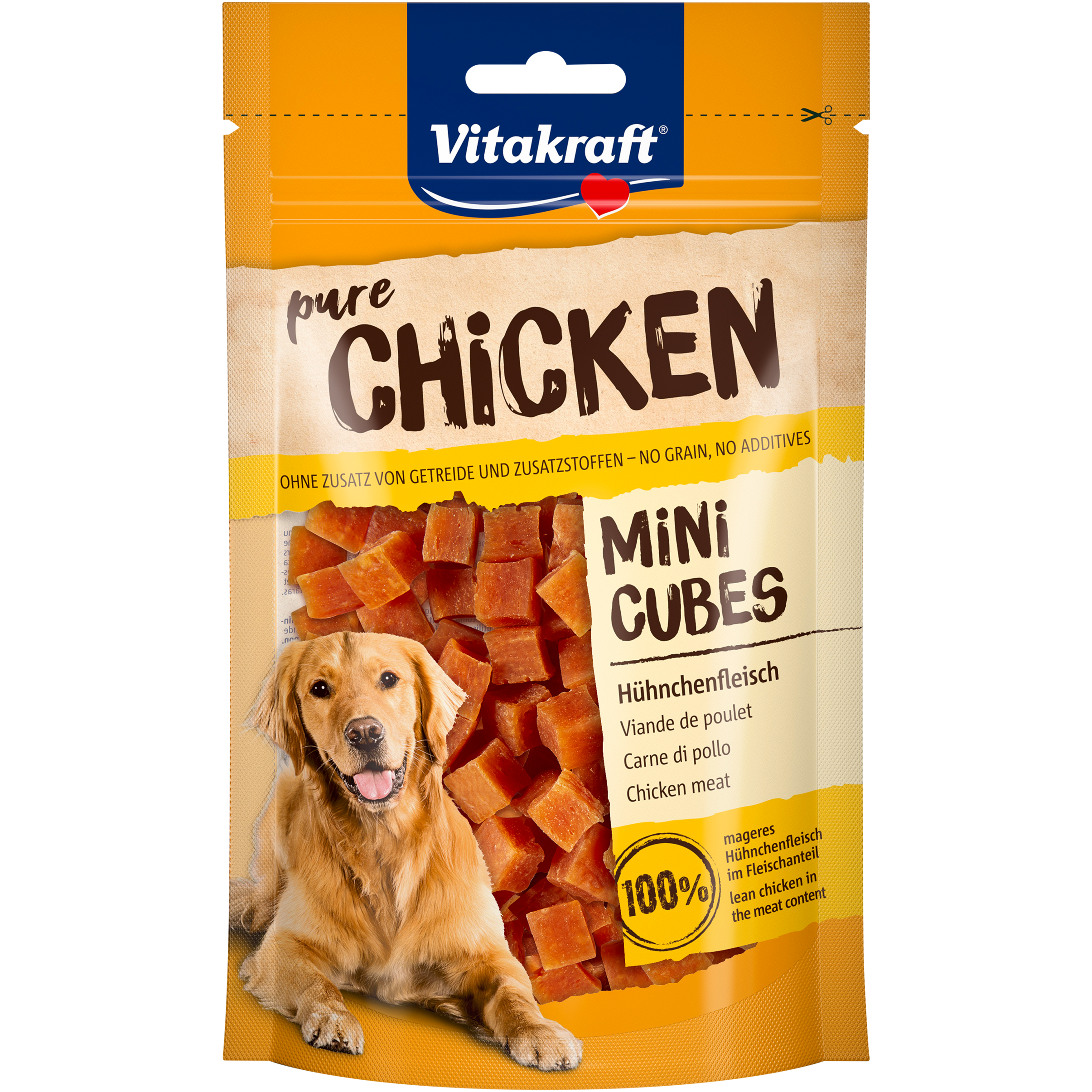 Vitakraft Chicken Mini Cubes 80g