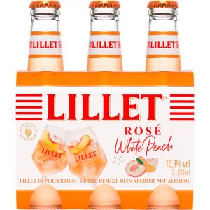 Lillet Белый персик 10,3% 3x0,2l