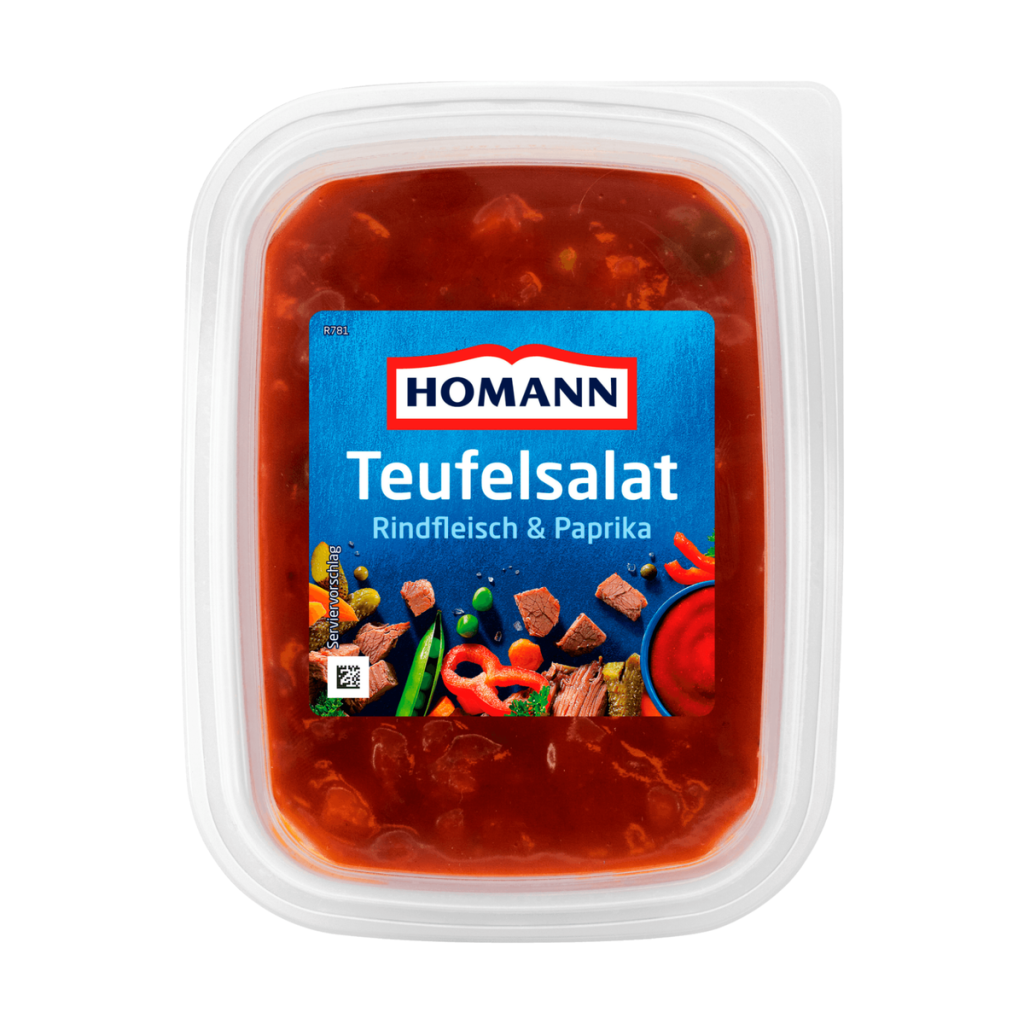Homann Metzger Teufelsalat 200g