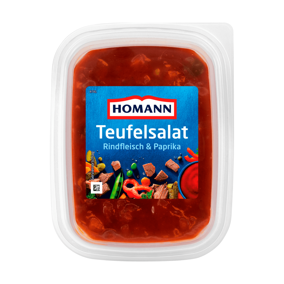 Homann Metzger Teufelsalat 200g