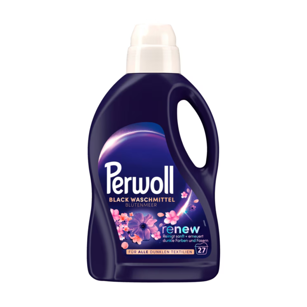 Perwoll Renew Black Waschmittel Blütenmeer 27WL 1,35l