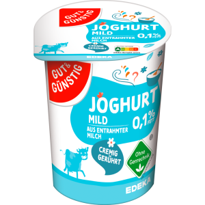 GUT&GÜNSTIG Naturjoghurt 0,1% 500g VLOG