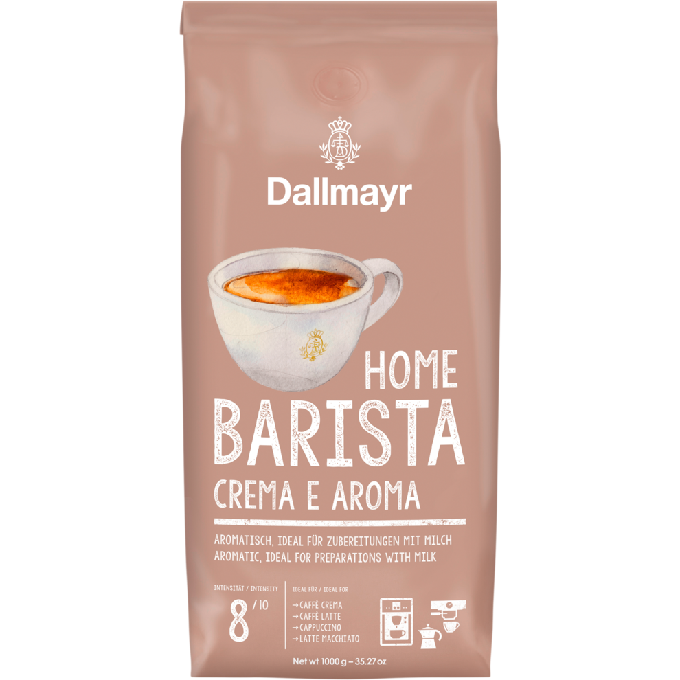 Dallmayr Home Barista Crema ganze Bohnen 1kg