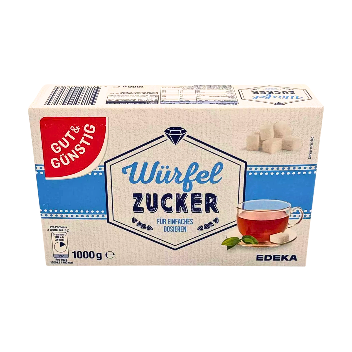 GUT&GÜNSTIG Würfelzucker 1000g