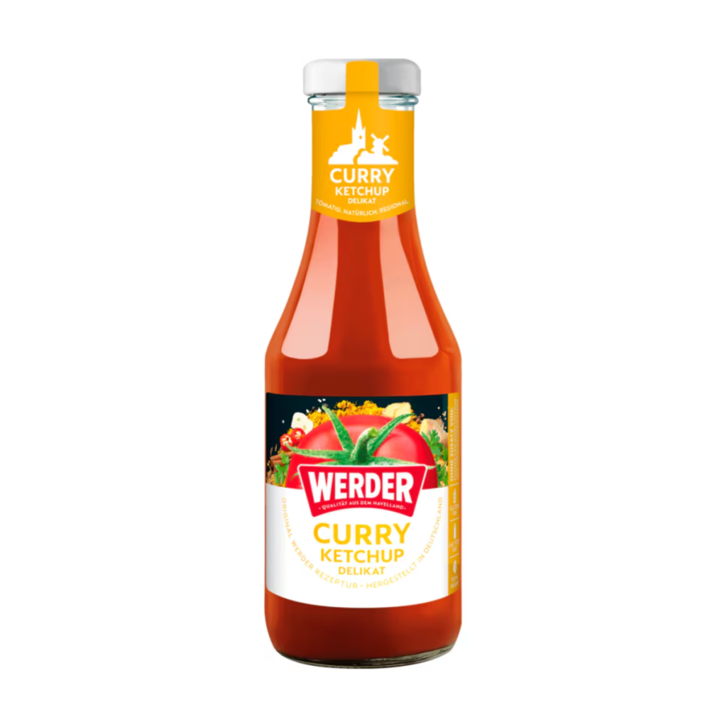 Werder Curryketchup delikat 450ml