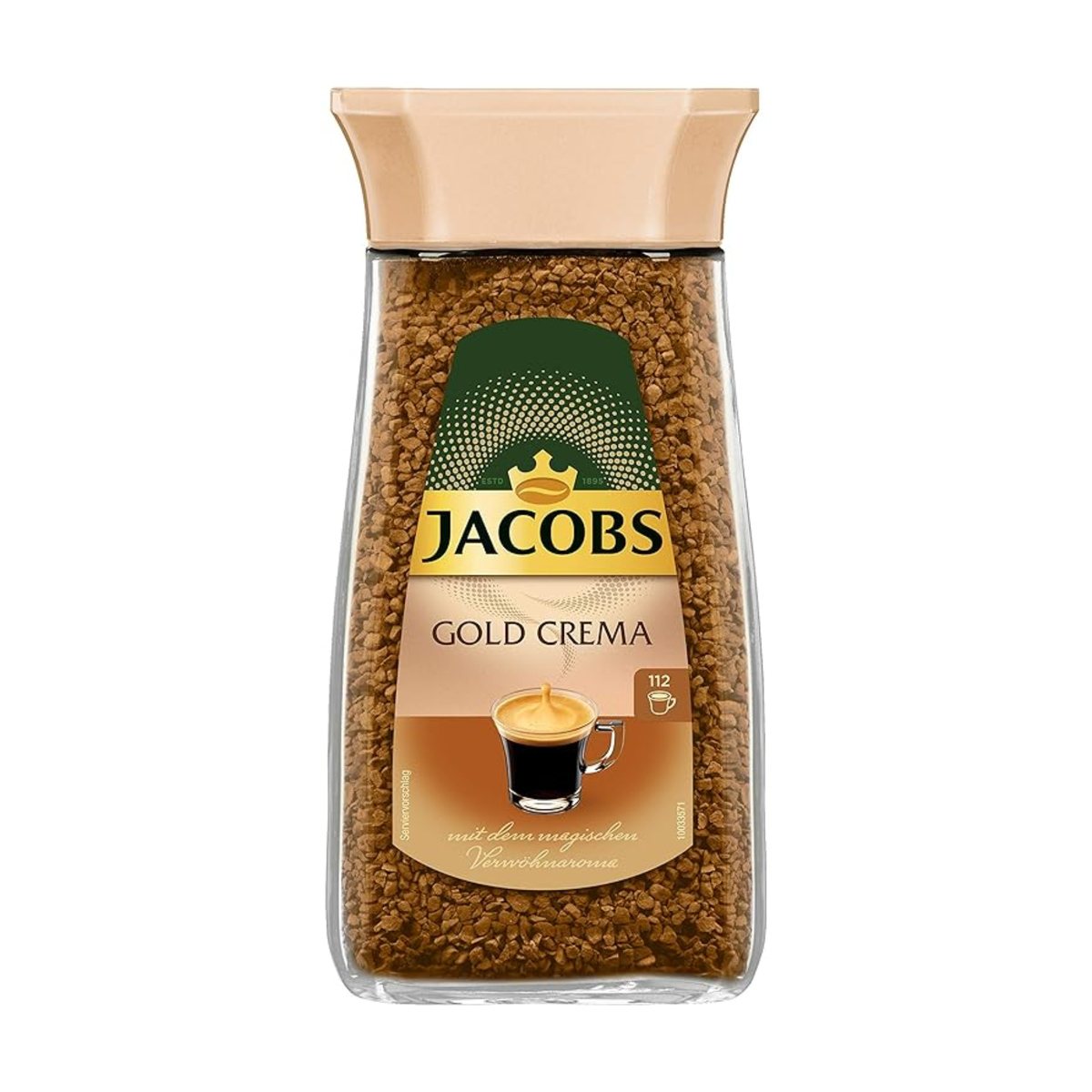 Jacobs Löslicher Kaffee Crema 200g