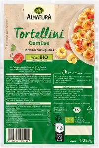 Bio Alnatura Tortellini Gemüse semi frisch 250g
