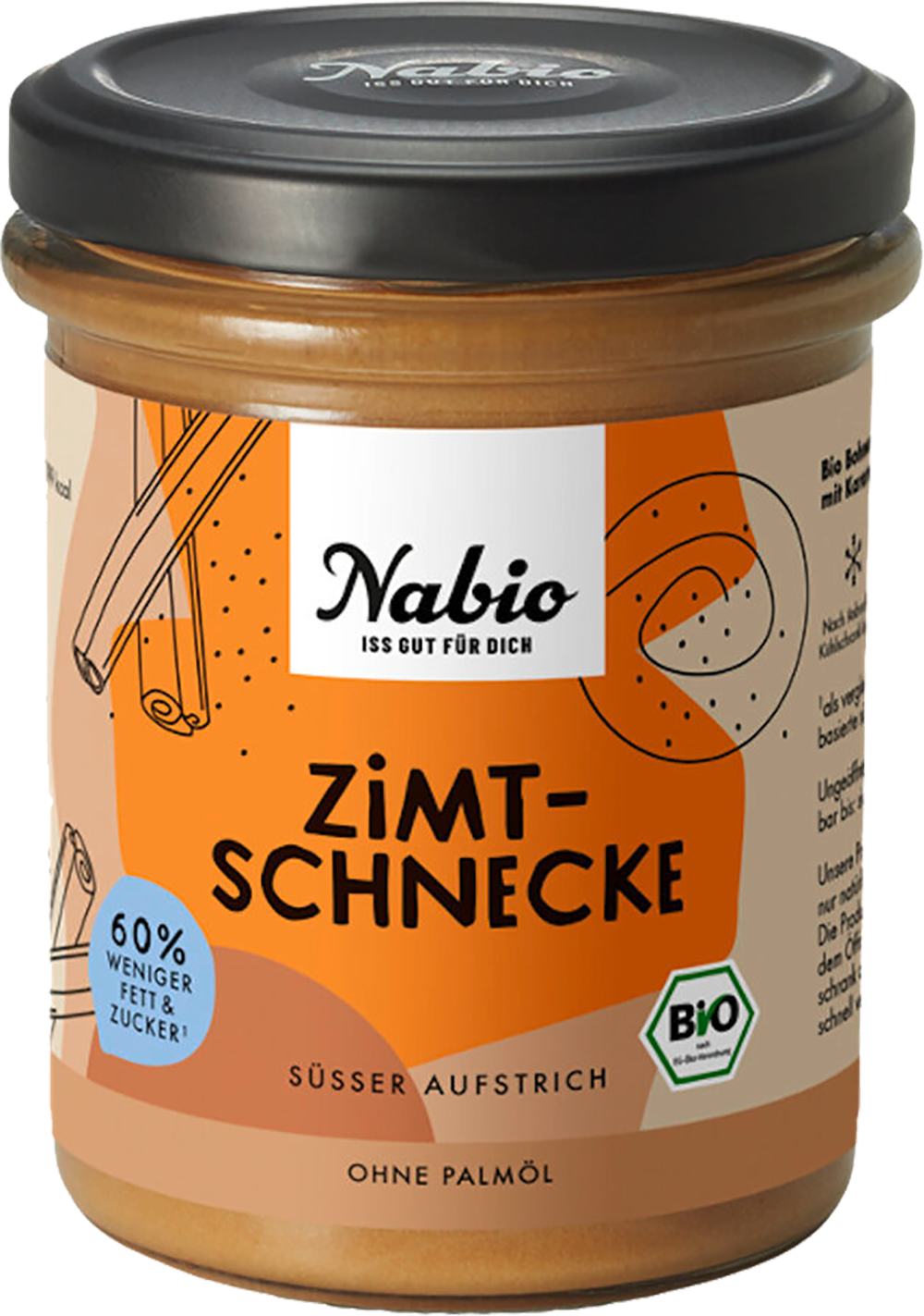 Bio Nabio Aufstrich Zimtschnecke 175g